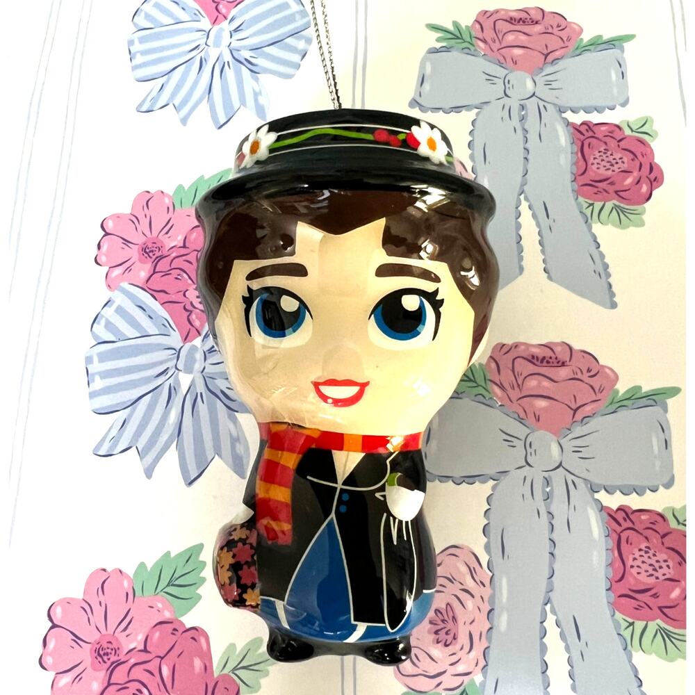 NWOT Mary Poppins Ornament Christmas Disney 4"